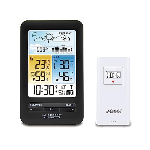 La Crosse Technology Wetterstation mit Mondphasen WS6212 bunt schwarz von La Crosse Technology