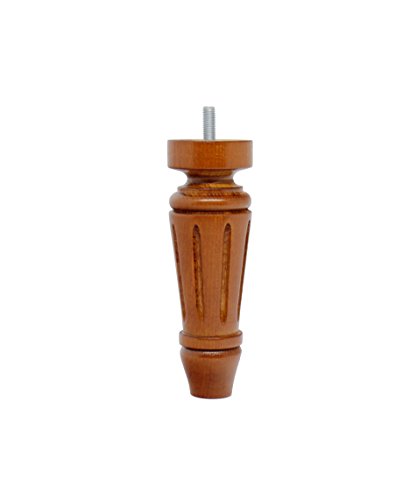 La Fabrique de Pieds Die fertigt-Füße am20170191 Spiel von 4 Füße im Bett Holz brillantschwarz Wildkirsche, 15 x 5 x 5 cm von La Fabrique de Pieds