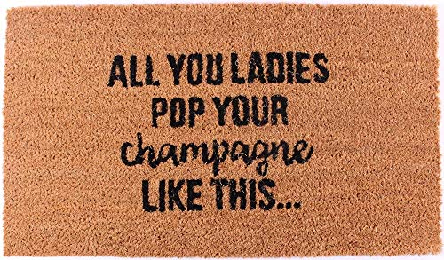 La Finesse Türmatte, Polyvinylchlorid, All You Single Ladies pop Your Champagne Like This, Einer Größe von La Finesse