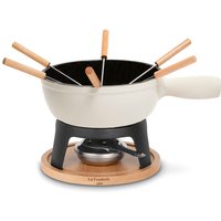Fonduemaschine für 6 Personen MONT BLANC - Beige von La Fonderie