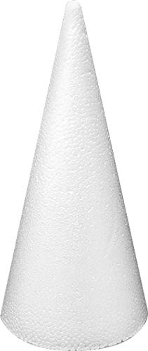 La Fourmi, Styropor-Kegel, 20 cm, um 3D-Basteleien anzufertigen von Knorr Prandell