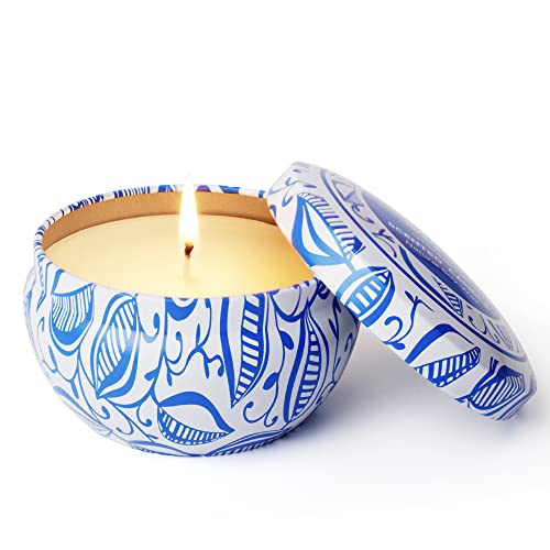 La Jolíe Muse Citronella Kerze in Dose, 185g (6.5oz) Sojawachs Zitronellöl Outdoor Kerze, 35-45 Std, Kerze Geschenk von La Jolíe Muse