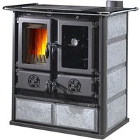 La Nordica-Extraflame® Holzherd »Rosetta«, 7,2 kW, mit Sichtscheibe - grau von La Nordica-Extraflame®