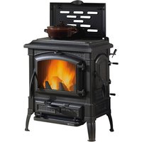 La Nordica-Extraflame® Kaminofen »Isetta«, anthrazit, Gusseisen, 7,7 kW - schwarz von La Nordica-Extraflame®