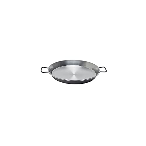 Garcima Paella Pfanne Stahl poliert, grau, 55 cm Garcima Paella Pfanne Stahl poliert, grau, 55 cm von Garcima