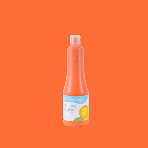 Die Fliege LIQUIDA tl-04 Temperamalerei 174073 Malerei, Orange, 500 ml von La Pajarita