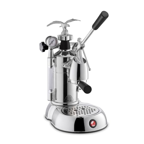 La Pavoni LPLMLN01EU Kaffeemaschine mit Hebel, Stainless Steel von La Pavoni