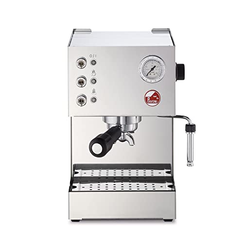 La Pavoni LPMGCM01EU, Espressomaschine Gran Caffè, Steel von La Pavoni