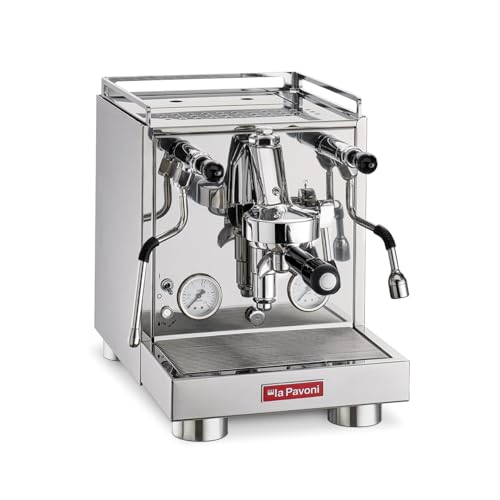 La Pavoni LPSCVS01EU Semiprofessionelle Kaffeemaschine, Stainless Steel von La Pavoni