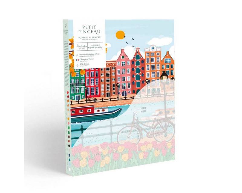 La Petite Epicerie Malen nach Zahlen Set Kinder & Erwachsene Kreatives Malen mit Pinsel und Farben von La Petite Epicerie