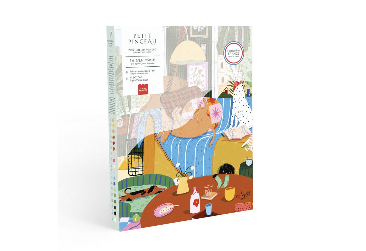 La Petite Epicerie Malen nach Zahlen Set Kinder & Erwachsene Kreatives Malen mit Pinsel und Farben La Petite Epicerie Malen nach Zahlen Set Kinder & Erwachsene Kreatives Malen mit Pinsel und Farben von La Petite Epicerie