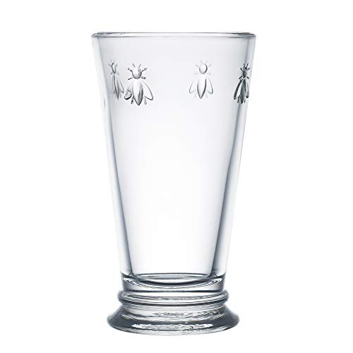 La Roche Bee FBA_43606701 Großer Glas Becher, 10 Unzen, Packung von 6 von La Rochère