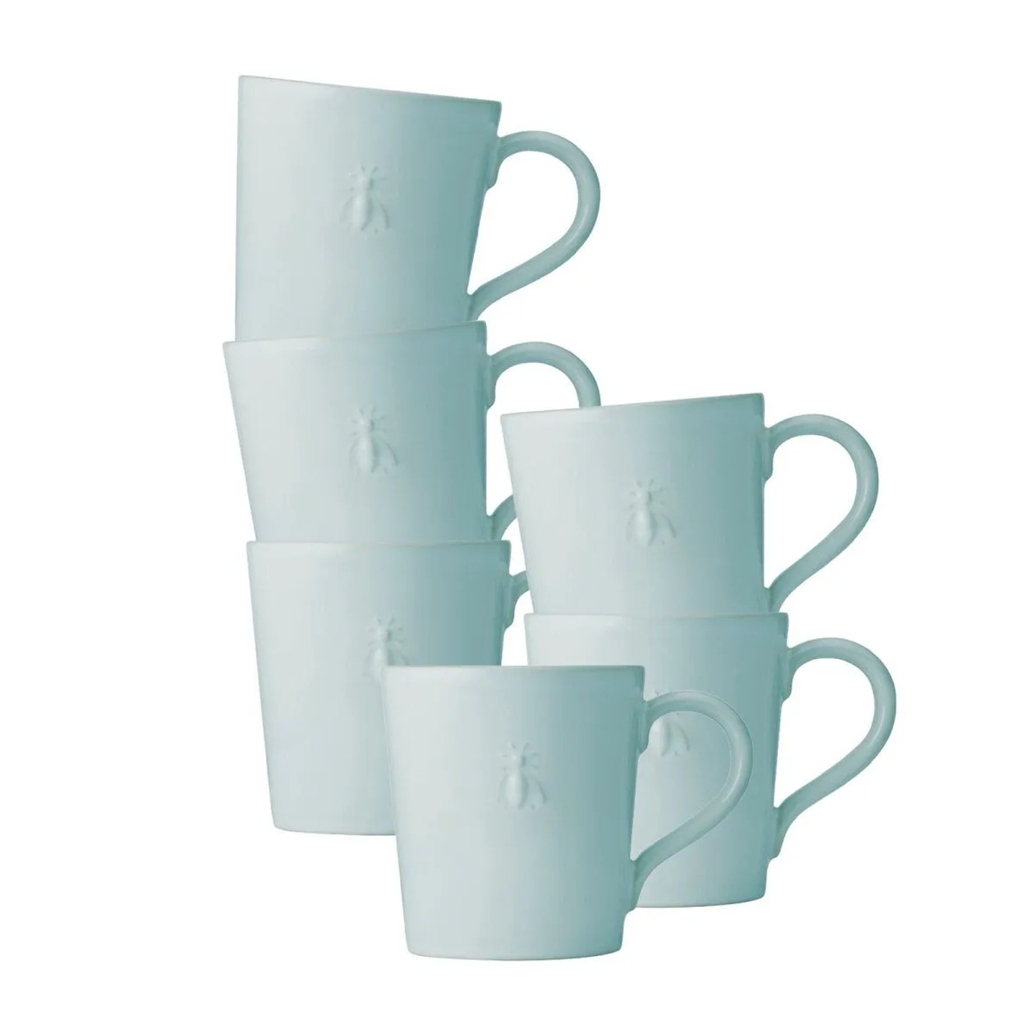 La Rochère Biene Abeille Henkelbecher 520 ml 6er Set Blau La Rochère Biene Abeille Henkelbecher 520 ml 6er Set Blau von La Rochère