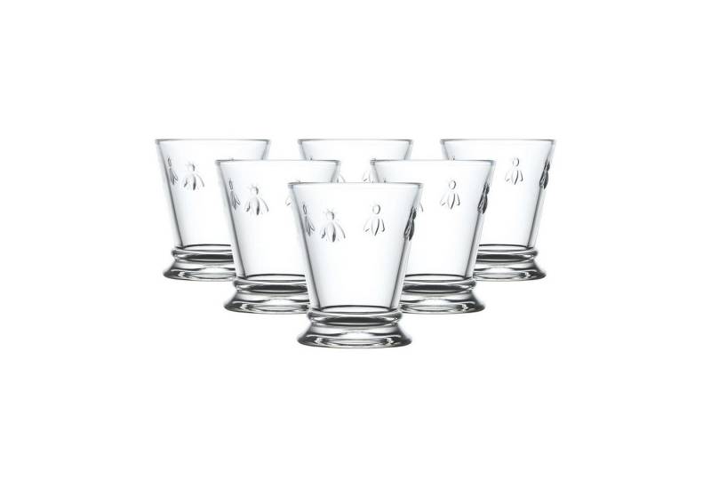 La Rochere Glas Biene Abeille Wassergläser 185 ml 6er Set, Glas von La Rochere
