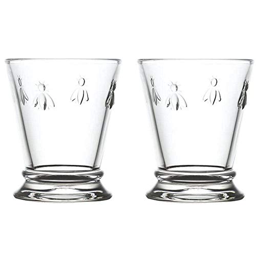 La Rochere Mini-Kelchglas mit Bienenmotiv, 185 ml, 2 Stück von La Rochère