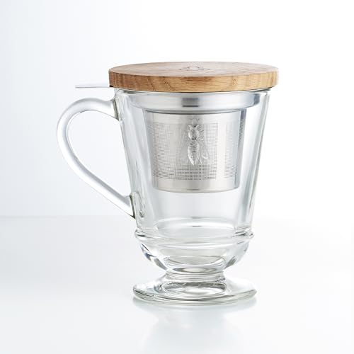 La Rochère Kräutertee Set Glas Sieb Deckel Abeille Biene 275 ml - 1 Stück La Rochère Kräutertee Set Glas Sieb Deckel Abeille Biene 275 ml - 1 Stück von La Rochère