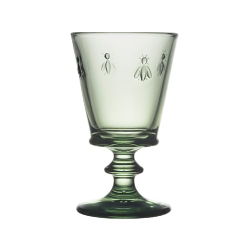 La Rochère Weinglas Abeille Biene Provence Grün 240 ml - 6er Set von La Rochère