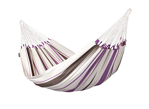 LA SIESTA - Caribeña Purple - Klassische Einzel-Hängematte aus Baumwolle von LA SIESTA