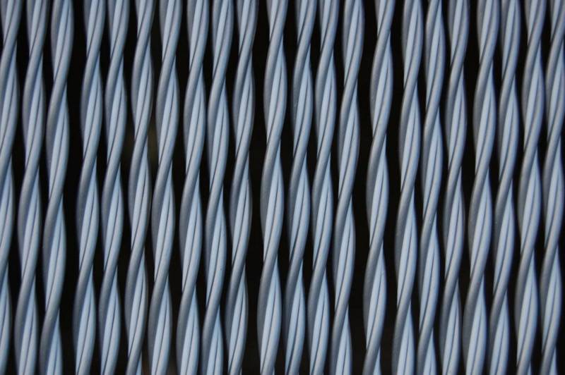 La Tenda Insektenschutz-Vorhang Türvorhang PADOVA 1 XL Streifenvorhang grau, 120 x 230 cm, PVC - Länge und Breite individuell kürzbar von La Tenda