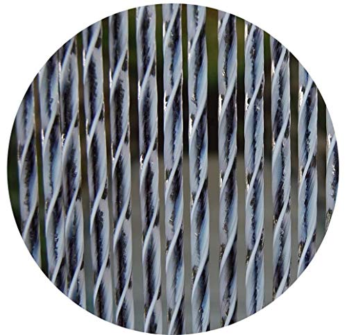 La Tenda Türvorhang, schwarz, 90x210cm von La Tenda