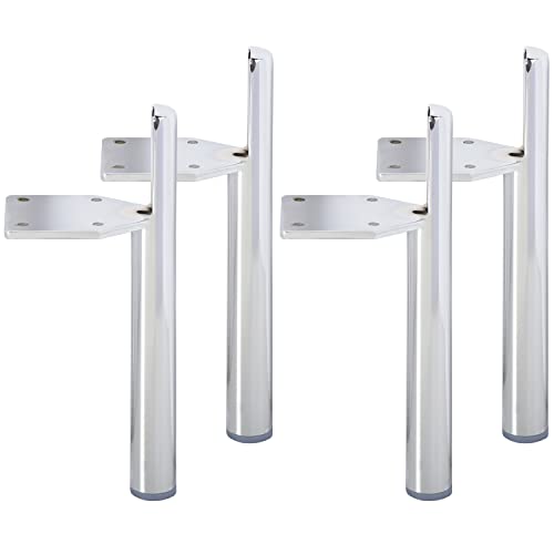 15cm Metall Möbelfüße, La Vane 4 Stück Modern Eisen Seit-Montiert Kegel Tischbeine DIY Projekt Ersatz Chrom für Sofa Couch Tisch Schrank Bett 15cm Metall Möbelfüße, La Vane 4 Stück Modern Eisen Seit-Montiert Kegel Tischbeine DIY Projekt Ersatz Chrom für Sofa Couch Tisch Schrank Bett von La Vane