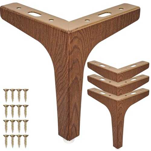 La Vane 4 inch / 10cm Metall Möbelfüße, 4 Stück Metall Diamant Dreieck Tischbeine Schrankfüße DIY Ersatz für Schrank Sofa Couch Regal Ottomane La Vane 4 inch / 10cm Metall Möbelfüße, 4 Stück Metall Diamant Dreieck Tischbeine Schrankfüße DIY Ersatz für Schrank Sofa Couch Regal Ottomane von La Vane