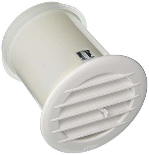 La Ventilazione ACT10CB Aircontrol Gitter mit Thermostatventil für ClimaMite, Durchmesser 128 mm, Weiß La Ventilazione ACT10CB Aircontrol Gitter mit Thermostatventil für ClimaMite, Durchmesser 128 mm, Weiß von La Ventilazione