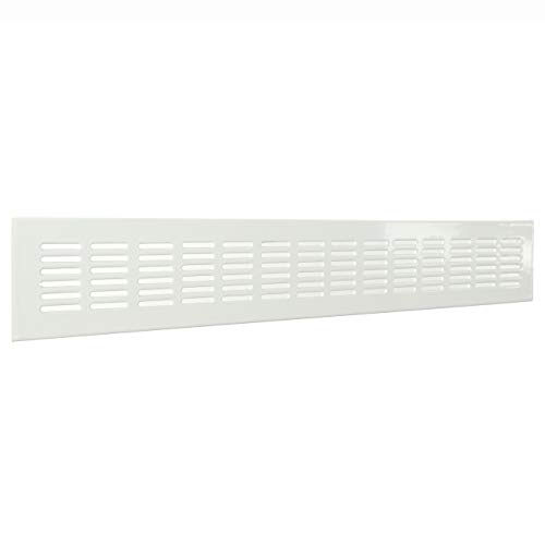 Die Belüftung gf386b-y gf386b Grillrost eckig Einbauleuchte, Aluminium lackiert 380 x 60 mm, weiß Die Belüftung gf386b-y gf386b Grillrost eckig Einbauleuchte, Aluminium lackiert 380 x 60 mm, weiß von La Ventilazione