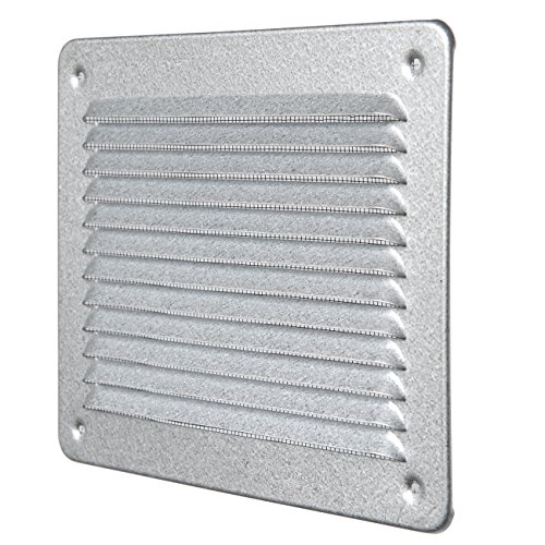 Ventilation LBR1916ZK Rechteckige Gitterüberlappung, Aluzink, 193 x 165 mm von La Ventilazione