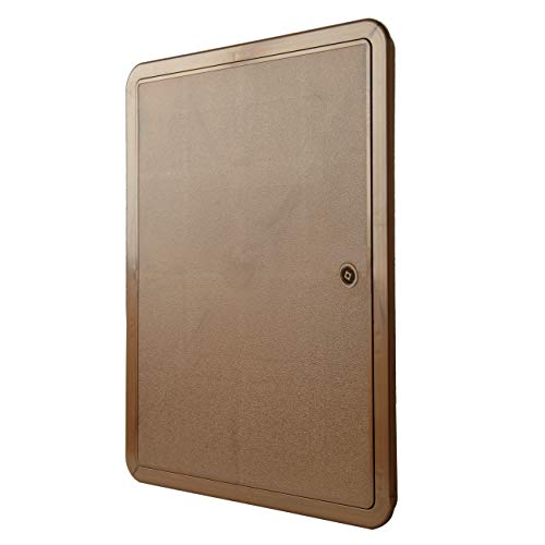 Die Belüftung si3040r-y Revisionsklappe aus ABS, Kupferlook, 320 x 420 mm von La Ventilazione