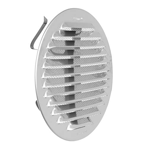 Die Ventilation GINTU125R Edelstahl-Ventilation 430 Rund Universal mit Federn und Insektennetz Durchmesser 150 mm Die Ventilation GINTU125R Edelstahl-Ventilation 430 Rund Universal mit Federn und Insektennetz Durchmesser 150 mm von La Ventilazione