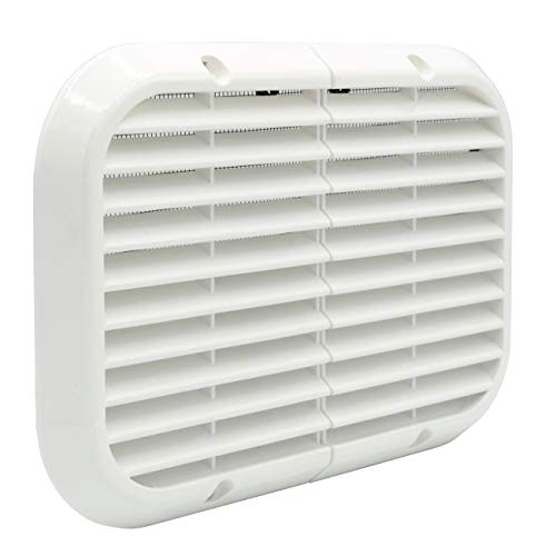 La Ventilation ASR2215B Vereisungsgitter mit Insektennetz zum Überlappen. Maße: 220 x 150 mm Weiß lackiertes Aluminium La Ventilation ASR2215B Vereisungsgitter mit Insektennetz zum Überlappen. Maße: 220 x 150 mm Weiß lackiertes Aluminium von La Ventilazione