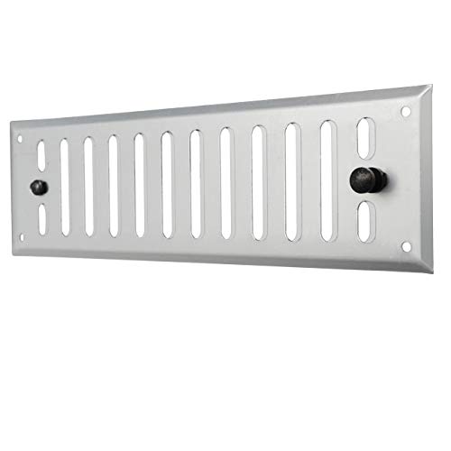 La Ventilazione GALD2407 Lüftungsgitter rechteckig aus Aluminium mit Dosierknopf und Metallknopf, Maße 240 x 70 mm La Ventilazione GALD2407 Lüftungsgitter rechteckig aus Aluminium mit Dosierknopf und Metallknopf, Maße 240 x 70 mm von La Ventilazione