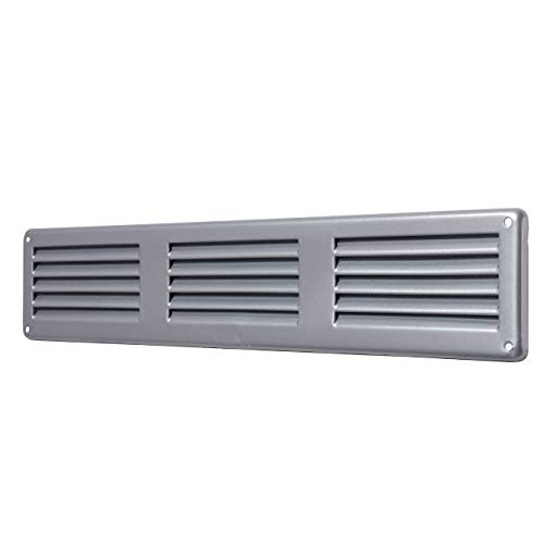 La Ventilazione GL306RG Lüftungsgitter, rechteckig, grau, lackiert, mit Insektennetz, 300 x 60 mm La Ventilazione GL306RG Lüftungsgitter, rechteckig, grau, lackiert, mit Insektennetz, 300 x 60 mm von La Ventilazione