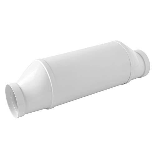 STK100B Exzenter Schalldämpfer für Hüte und Kanäle, Ø 100 mm. Farbe: Weiß STK100B Exzenter Schalldämpfer für Hüte und Kanäle, Ø 100 mm. Farbe: Weiß von La Ventilazione