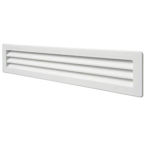 la Ventilazione P30R306B Lüftungsgitter, rechteckig, Weiß, Abmessungen 305 x 60 mm von La Ventilazione
