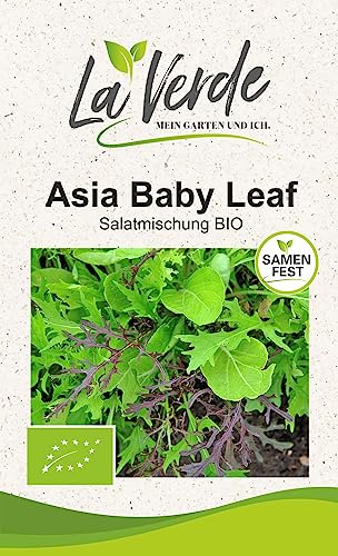 Asia Baby Leaf BIO Salatsamen von La Verde MEIN GARTEN UND ICH.