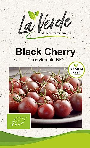 Black Cherry BIO Tomatensamen von La Verde MEIN GARTEN UND ICH.