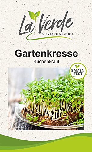 Gartenkresse Kräutersamen von La Verde MEIN GARTEN UND ICH.