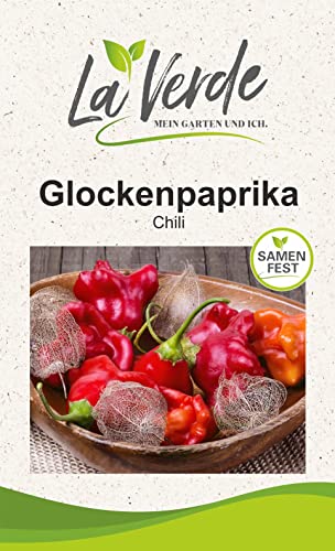 Glockenpaprika Samen für Chili/Peperoni von La Verde MEIN GARTEN UND ICH.