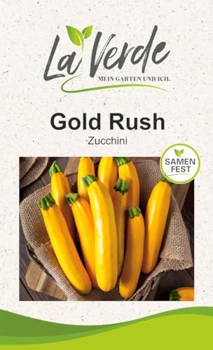 Gold Rush Zucchinisamen von La Verde MEIN GARTEN UND ICH.