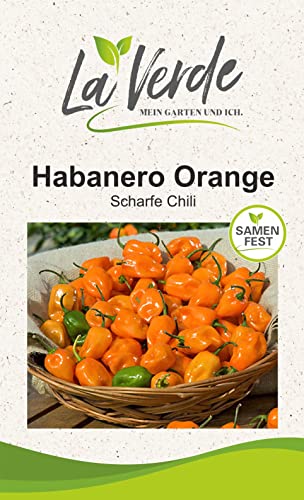 Habanero Orange Peperonisamen von La Verde MEIN GARTEN UND ICH.