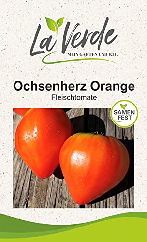 Ochsenherz Orange Tomatensamen von La Verde MEIN GARTEN UND ICH.