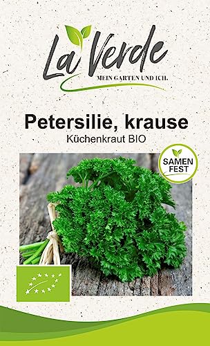 Petersilie Krause BIO Kräutersamen von La Verde MEIN GARTEN UND ICH.