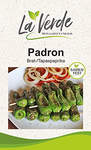 Pimientos de Padron Paprikasamen von La Verde MEIN GARTEN UND ICH.