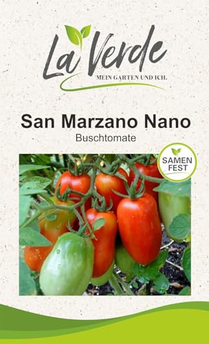 San Marzano Nano Tomatensamen von La Verde MEIN GARTEN UND ICH.