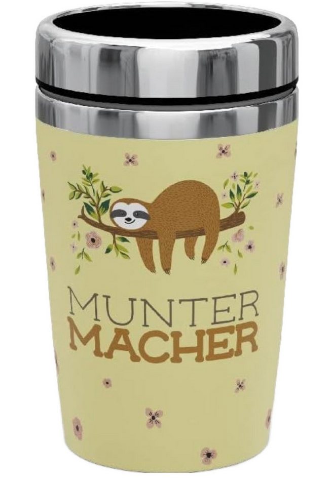 La Vida Geschenk für Dich Coffee-to-go-Becher la Vida Thermobecher to go, Edelstahl, Muntermacher, doppelwandig La Vida Geschenk für Dich Coffee-to-go-Becher la Vida Thermobecher to go, Edelstahl, Muntermacher, doppelwandig von La Vida Geschenk für Dich