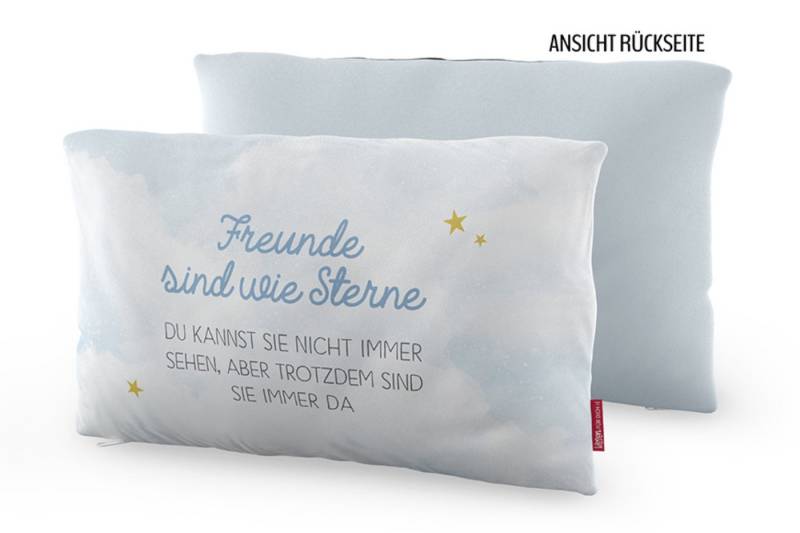 La Vida Geschenk für Dich Dekokissen Dekokissen, Freunde sind wie Sterne, Kissenhülle mit Füllung La Vida Geschenk für Dich Dekokissen Dekokissen, Freunde sind wie Sterne, Kissenhülle mit Füllung von La Vida Geschenk für Dich