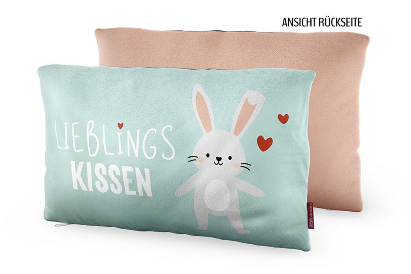 La Vida Geschenk für Dich Dekokissen La Vida Dekokissen "Lieblingskissen", Kissenhülle mit Füllung von La Vida Geschenk für Dich