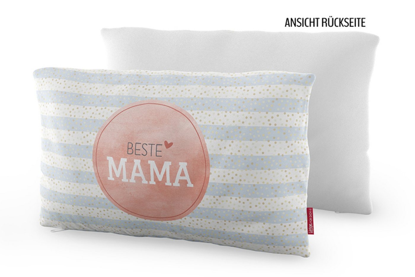 La Vida Geschenk für Dich Dekokissen La Vida Dekokissen für Mama, Kissenhülle mit Füllung von La Vida Geschenk für Dich